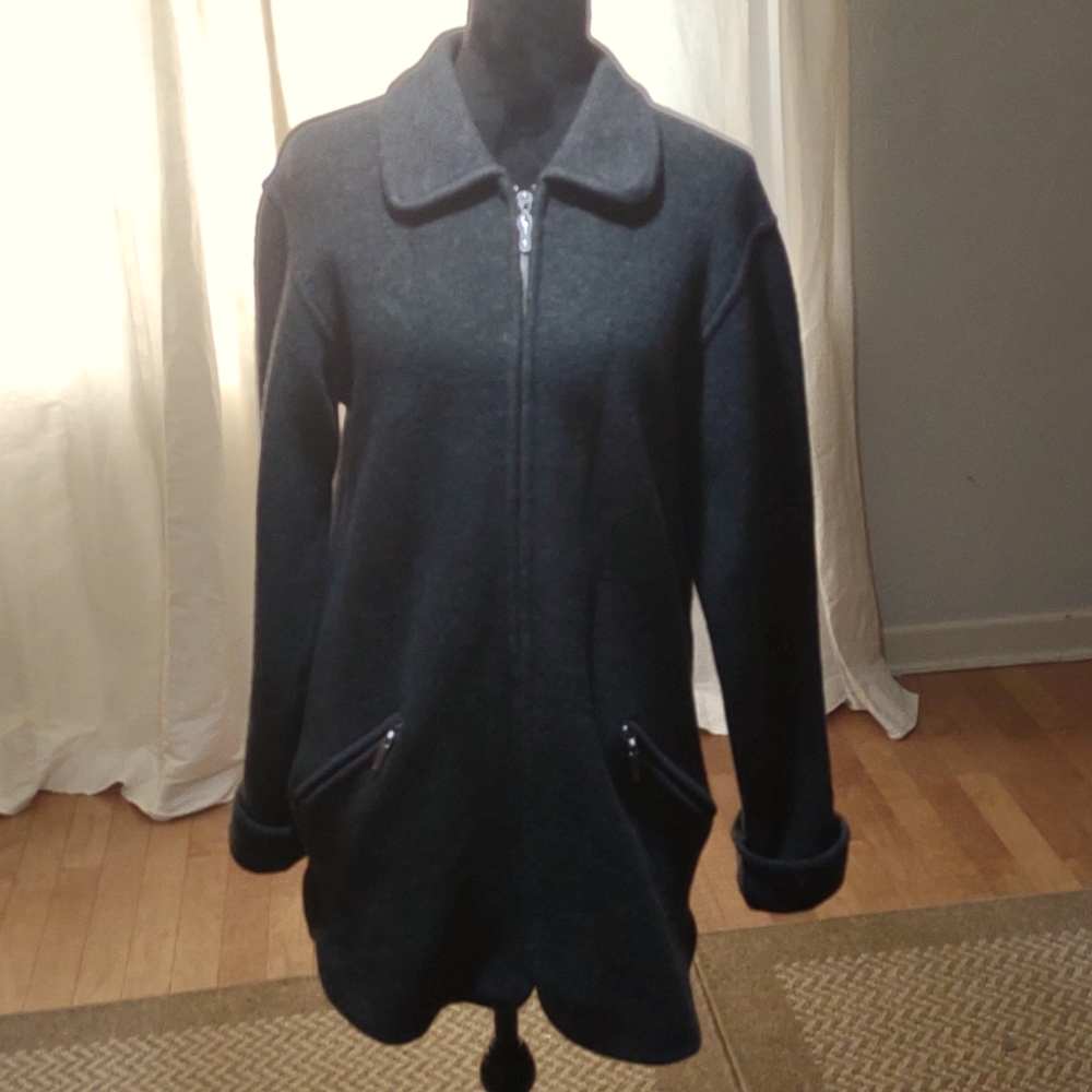Vintage lambs wool coat